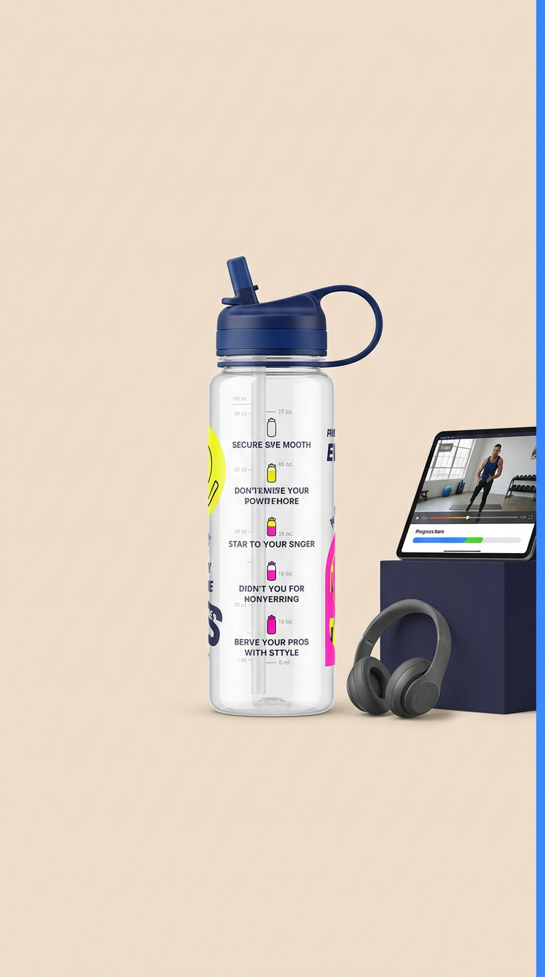 Motivational Stainless Water Bottle
